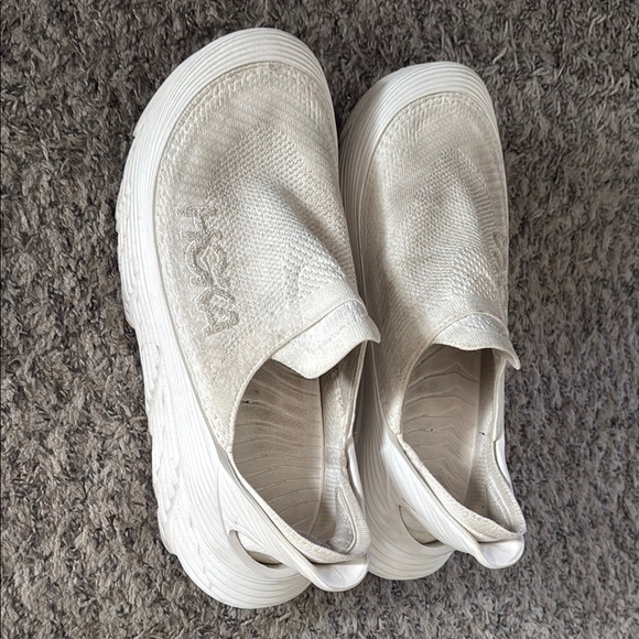 Hoka Other - Hoka White Sneakers Slip-On Casual